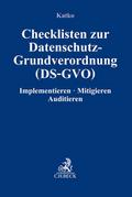 Checklisten zur Datenschutz-Grundverordnung (DS-GVO)