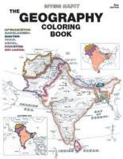 The Geography Coloring Book