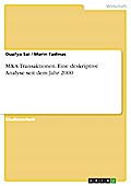 Projektarbeit - M&A-Transaktionen