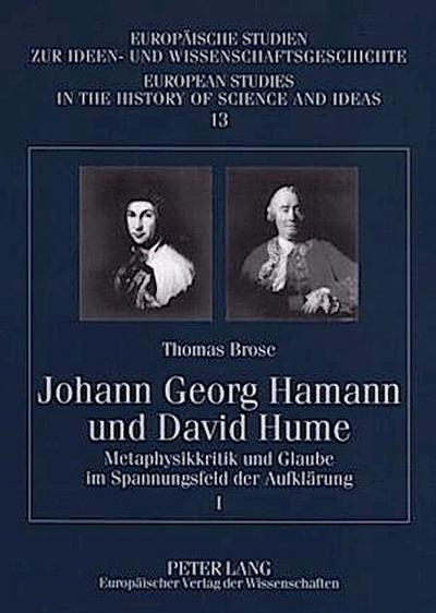 Johann Georg Hamann und David Hume