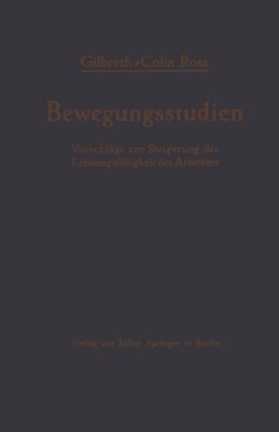 Bewegungsstudien