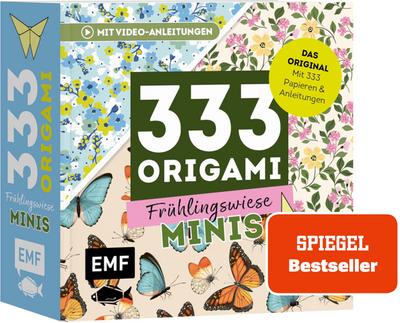 333 Origami Minis - Frühlingswiese - Dein dekorativer Wendeblock zum kreativen Falten & Notieren