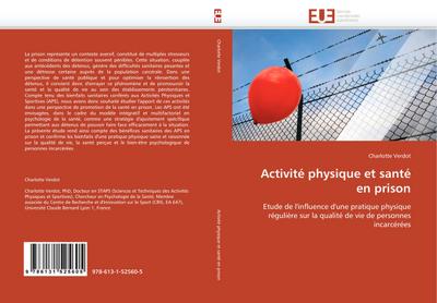 Activité physique et santé en prison - Charlotte Verdot