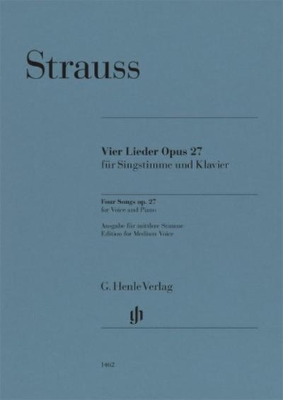 Richard Strauss - Vier Lieder op. 27