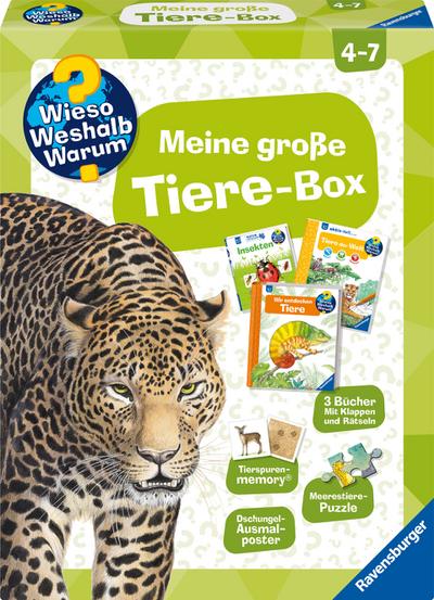 Wieso? Weshalb? Warum? - Meine große Tiere-Box