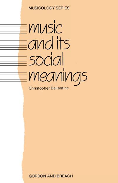 Music and Its Social Meanings