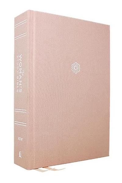 Niv, the Woman’s Study Bible, Cloth Over Board, Pink, Full-Color, Thumb Indexed