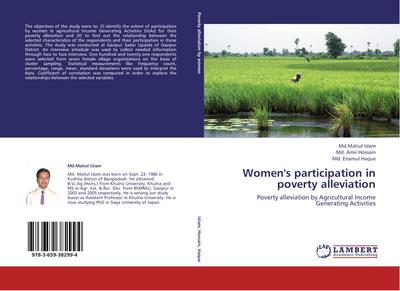 Women’s participation in poverty alleviation