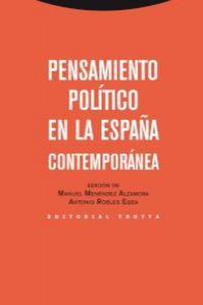 Pensamiento político en la España contemporánea