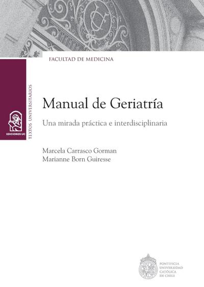 Manual de geriatría