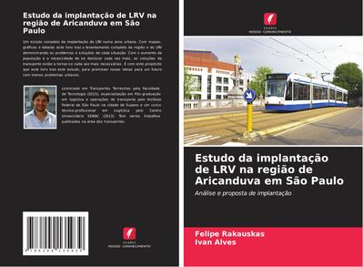 Estudo da implantação de LRV na região de Aricanduva em São Paulo