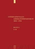 Internationales Germanistenlexikon 1800-1950