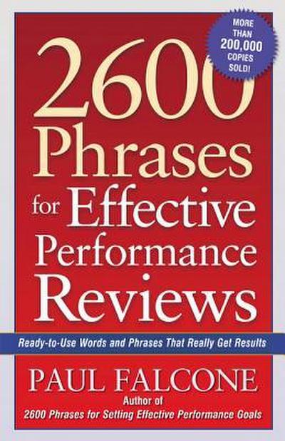 The 2600 Phrases for Effective Performance Reviews