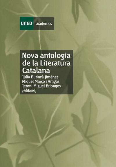 Butiñá Jiménez, J: Nova antologia de la literatura catalana