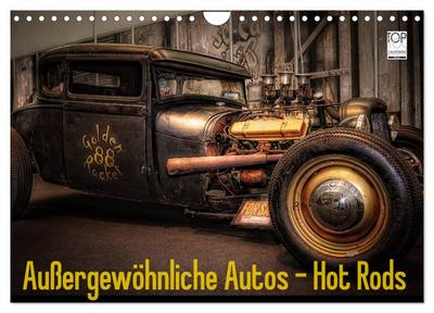 Außergewöhnliche Autos - Hot Rods (Wandkalender 2024 DIN A4 quer), CALVENDO Monatskalender