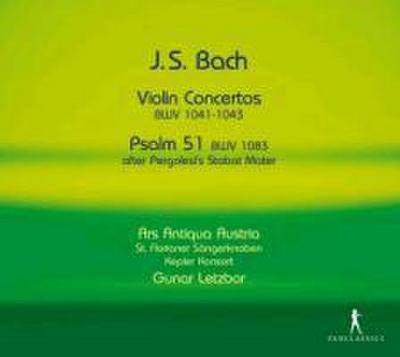 Violinkonzerte BWV 1041-1043,1049/Psalm 51/+