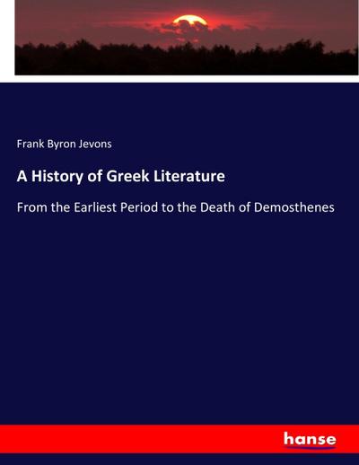 A History of Greek Literature