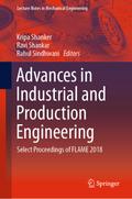 Advances in Industrial and Production Engineering