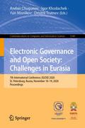 Electronic Governance and Open Society: Challenges