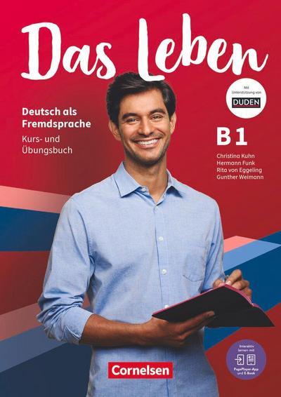 Das Leben - Deutsch als Fremdsprache - Allgemeine Ausgabe - B1: Gesamtband. Kurs- und Übungsbuch - Mit PagePlayer-App