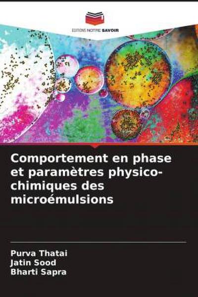 Comportement en phase et paramètres physico-chimiques des microémulsions