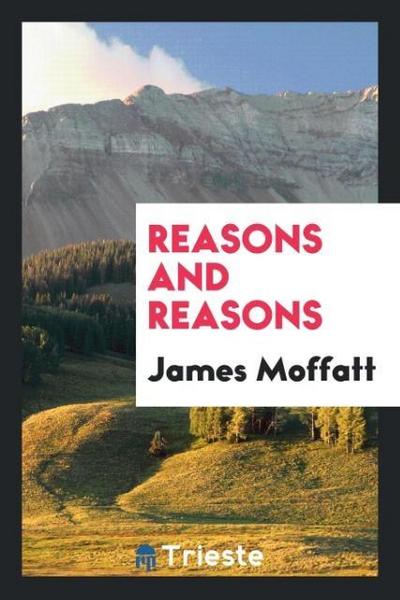 Reasons and reasons
