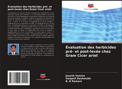 Évaluation des herbicides pré- et post-levée chez Gram Cicer ariet