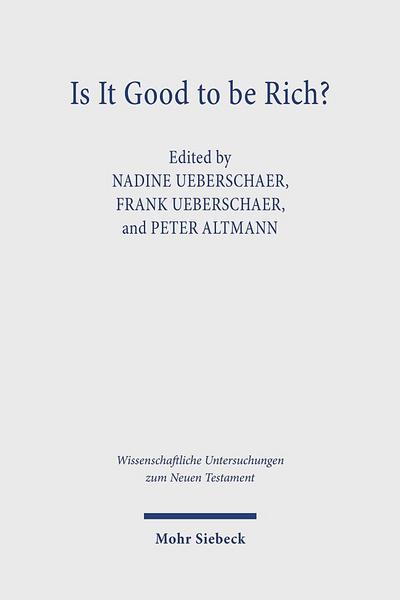 Is It Good to Be Rich?