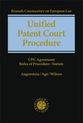 Unified Patent Court Procedure