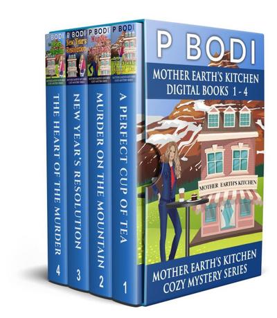 Mother Earth’s Kitchen Series Books 1-4 (Mother Earth’s Kitchen Cozy Mystery Series)