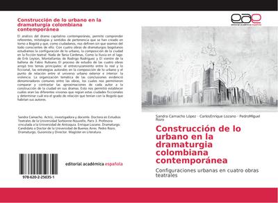 Construcción de lo urbano en la dramaturgia colombiana contemporánea