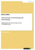 Outsourcing von Forschung und Entwicklung