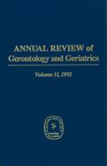 Annual Review of Gerontology and Geriatrics, Volume 11, 1991