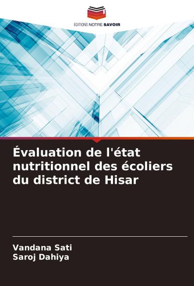 Évaluation de l’état nutritionnel des écoliers du district de Hisar