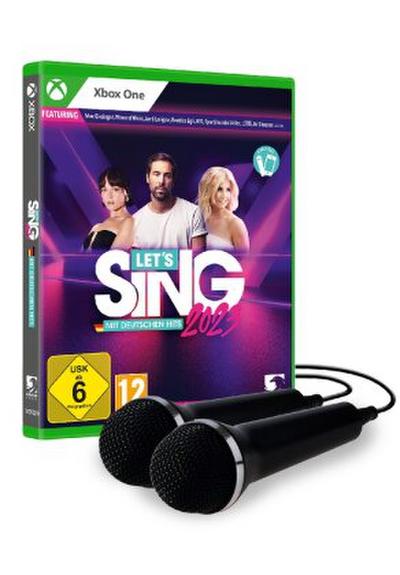 Let’s Sing 2023 German Version [+ 2 Mics, 1 Xbox One-Blu-ray Disc