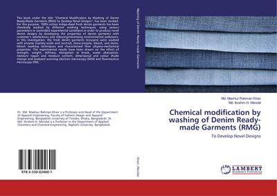 Chemical modification by washing of Denim Ready-made Garments (RMG)
