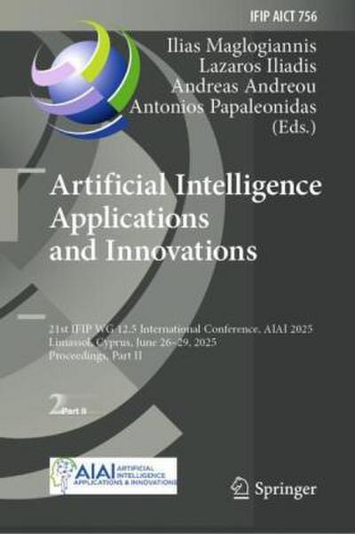 Artificial Intelligence Applications and Innovations