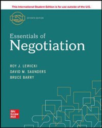 Essentials of Negotiation ISE
