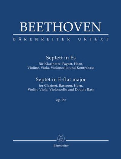 Septett für Klarinette, Fagott, Horn, Violine, Viola, Violoncello und Kontrabass in Es op. 20