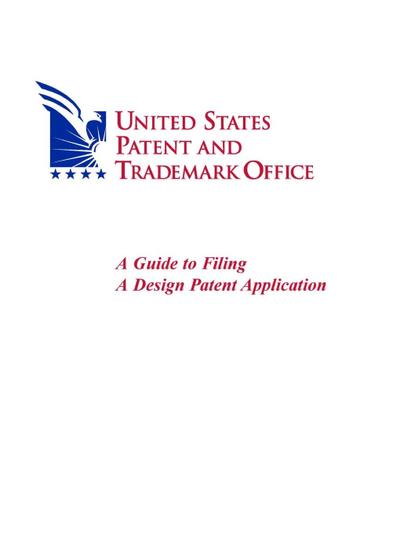 A Guide to Filing A Design Patent Application