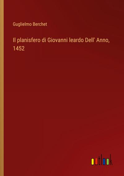 Il planisfero di Giovanni leardo Dell’ Anno, 1452