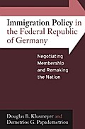 Immigration Policy in the Federal Republic of Germany