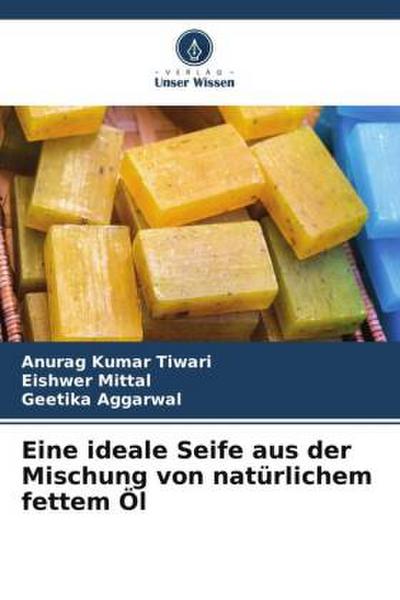 Eine ideale Seife aus der Mischung von natürlichem fettem Öl