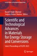 Scientific and Technological Advances in Materials for Energy Storage and Conversions
