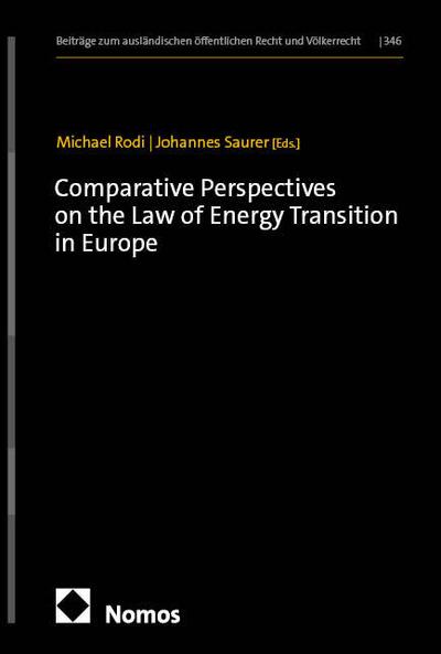 Comparative Perspectives on the Law of Energy Transition in Europe