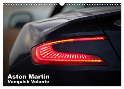 Aston Martin Vanquish Volante (Wandkalender 2026 DIN A3 quer), CALVENDO Monatskalender