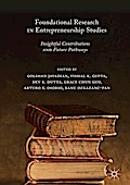 Foundational Research in Entrepreneurship Studies