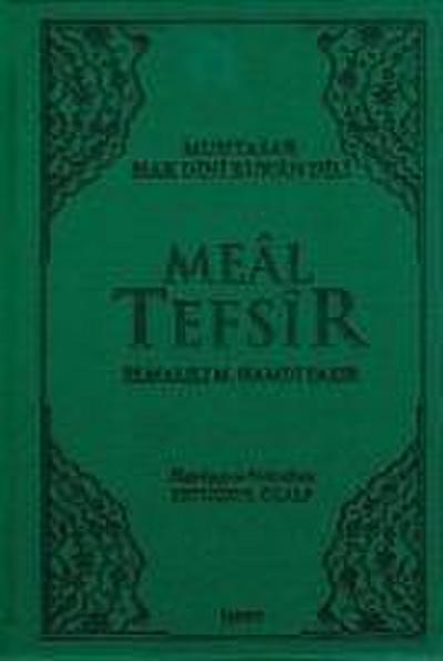 Meal Tefsir - Muhtasar Hak Dini Kuran Dili Yesil Renk