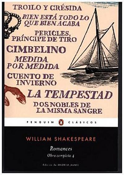 Obra completa Shakespeare 4. Romances