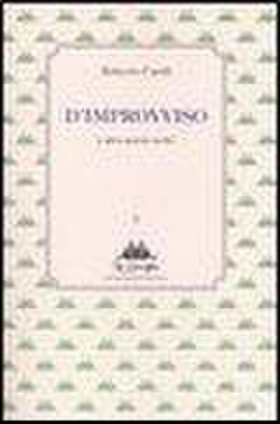 D’improvviso e altre poesie scelte